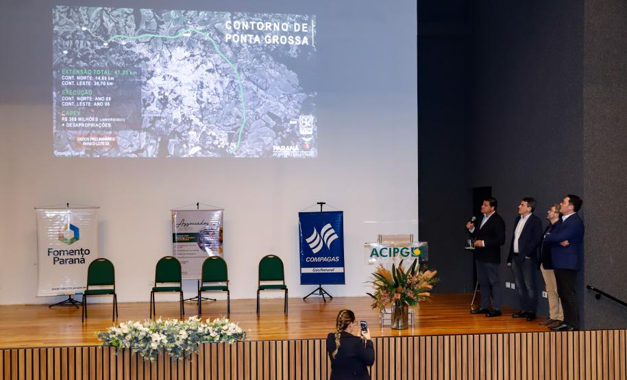Estado apresenta ações de infraestrutura e logística para setor produtivo de Ponta Grossa Foto: Rodrigo Félix Leal / INFRA-PR