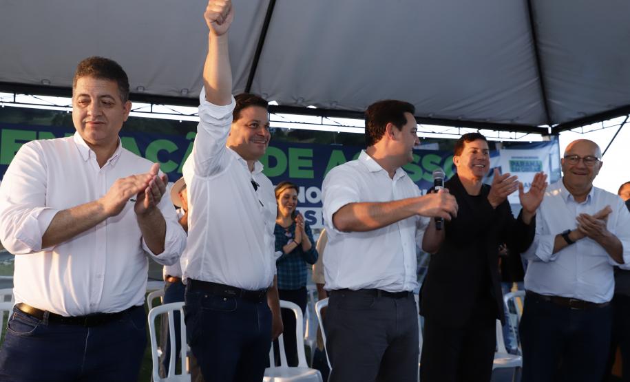 Governador inaugura nova pavimentação do acesso ao santuário de Joaquim Távora Foto: Rodrigo Félix Leal / SEIL