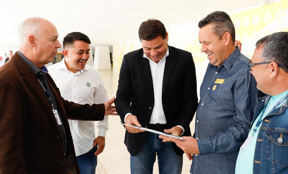 Segundo o secretário estadual de Infraestrutura e Logística, Sandro Alex, o Paraná foi o primeiro estado do Brasil a adotar a metodologia BIM e a estendê-la em um programa estadual a todos os municípios. Foto: Rodrigo Félix Leal / SEIL