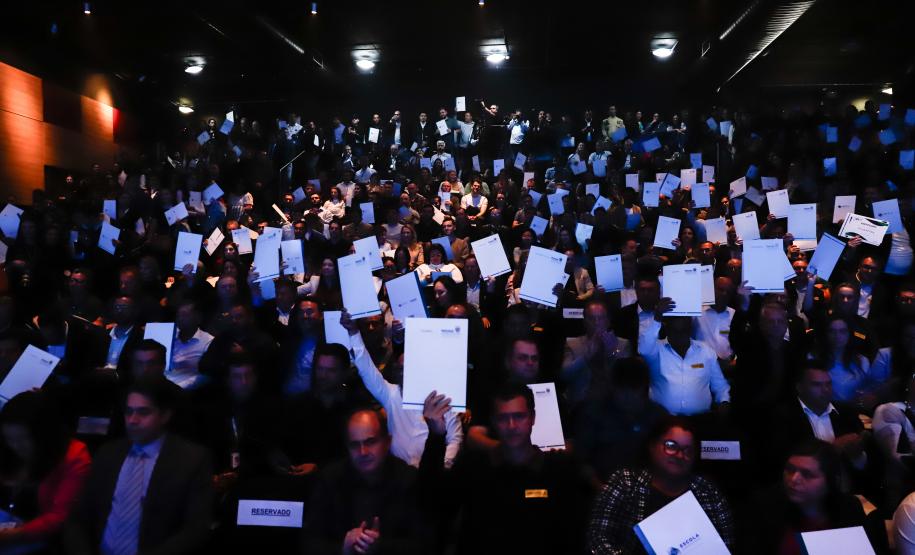 Segundo o secretário estadual de Infraestrutura e Logística, Sandro Alex, o Paraná foi o primeiro estado do Brasil a adotar a metodologia BIM e a estendê-la em um programa estadual a todos os municípios. Foto: Rodrigo Félix Leal / SEIL
