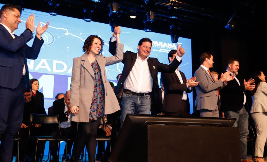 Segundo o secretário estadual de Infraestrutura e Logística, Sandro Alex, o Paraná foi o primeiro estado do Brasil a adotar a metodologia BIM e a estendê-la em um programa estadual a todos os municípios. Foto: Rodrigo Félix Leal / SEIL