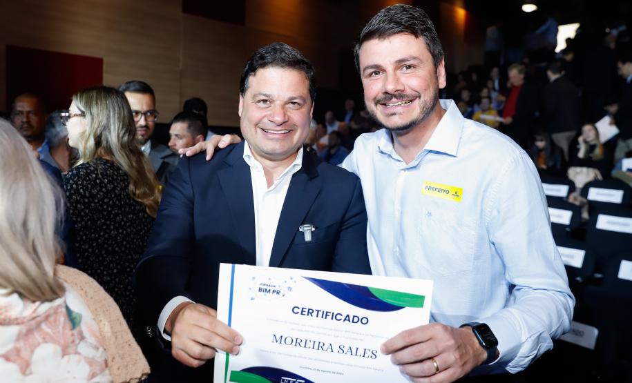 Segundo o secretário estadual de Infraestrutura e Logística, Sandro Alex, o Paraná foi o primeiro estado do Brasil a adotar a metodologia BIM e a estendê-la em um programa estadual a todos os municípios. Foto: Rodrigo Félix Leal / SEIL