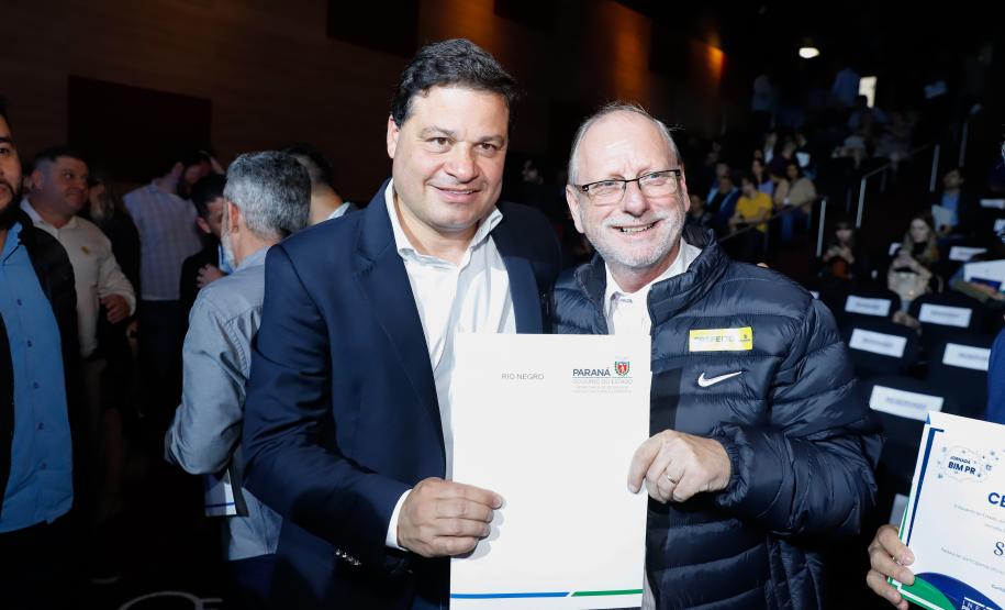 Segundo o secretário estadual de Infraestrutura e Logística, Sandro Alex, o Paraná foi o primeiro estado do Brasil a adotar a metodologia BIM e a estendê-la em um programa estadual a todos os municípios. Foto: Rodrigo Félix Leal / SEIL