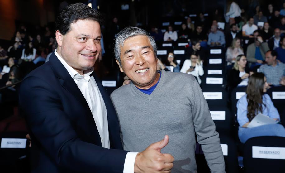 Segundo o secretário estadual de Infraestrutura e Logística, Sandro Alex, o Paraná foi o primeiro estado do Brasil a adotar a metodologia BIM e a estendê-la em um programa estadual a todos os municípios. Foto: Rodrigo Félix Leal / SEIL