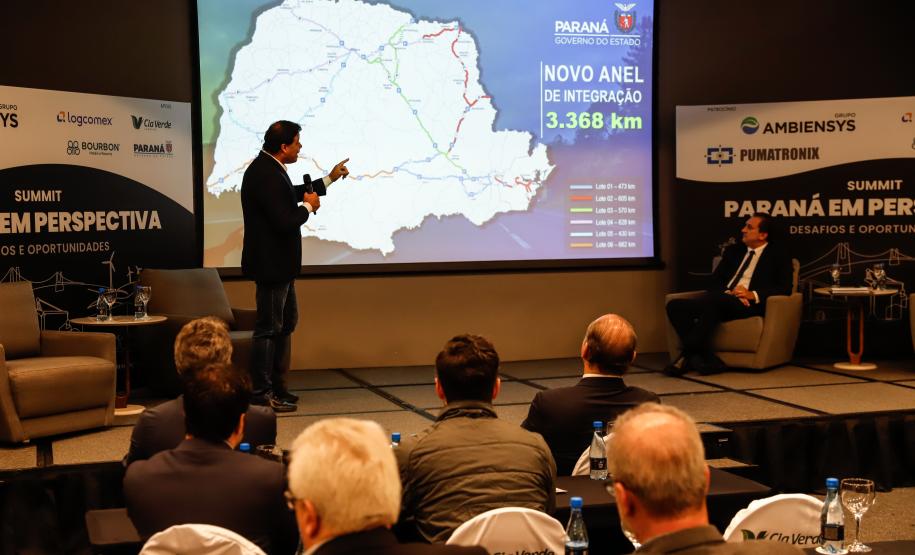 Vocação logística: projetos de infraestrutura de diferentes modais avançam no Paraná Foto: Rodrigo Félix Leal/SEIL