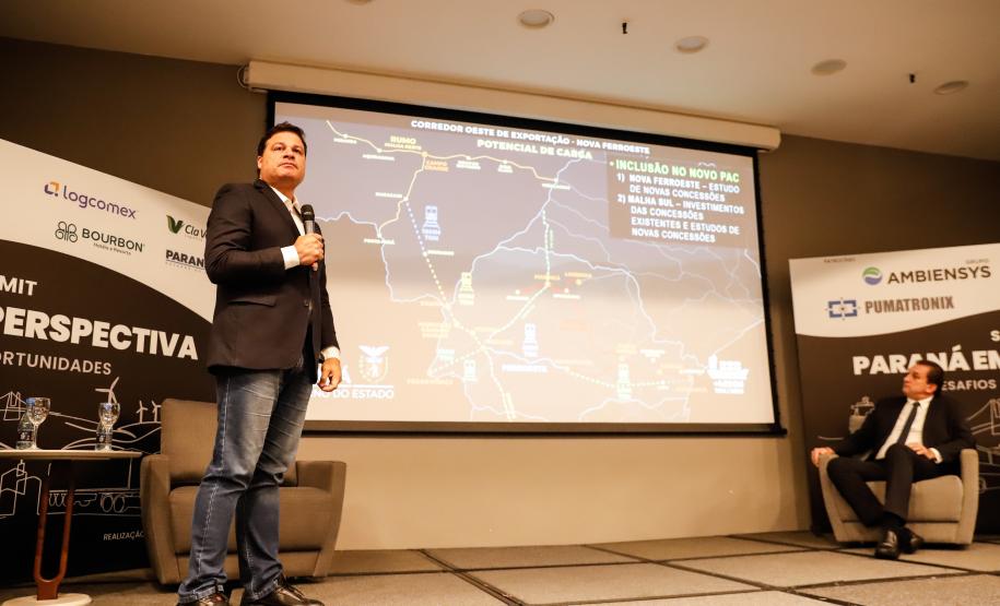 Vocação logística: projetos de infraestrutura de diferentes modais avançam no Paraná Foto: Rodrigo Félix Leal/SEIL