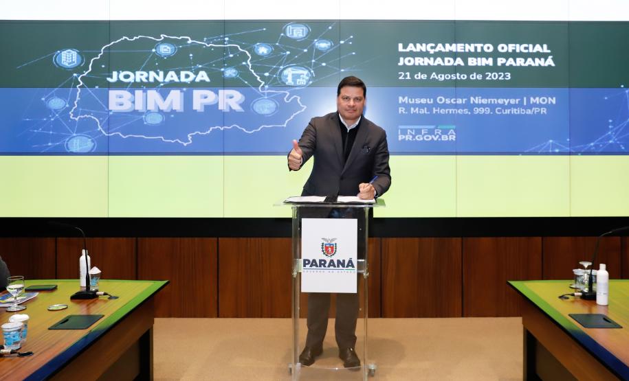 Estado expandirá uso da metodologia BIM nas obras públicas para os municípios Foto: Rodrigo Félix Leal/SEIL-PR