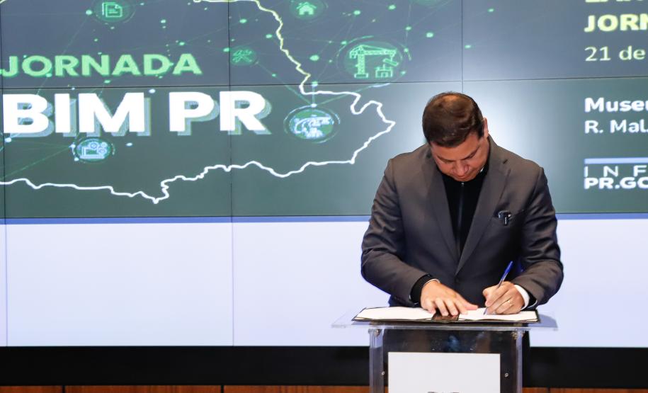 Estado expandirá uso da metodologia BIM nas obras públicas para os municípios Foto: Rodrigo Félix Leal/SEIL-PR