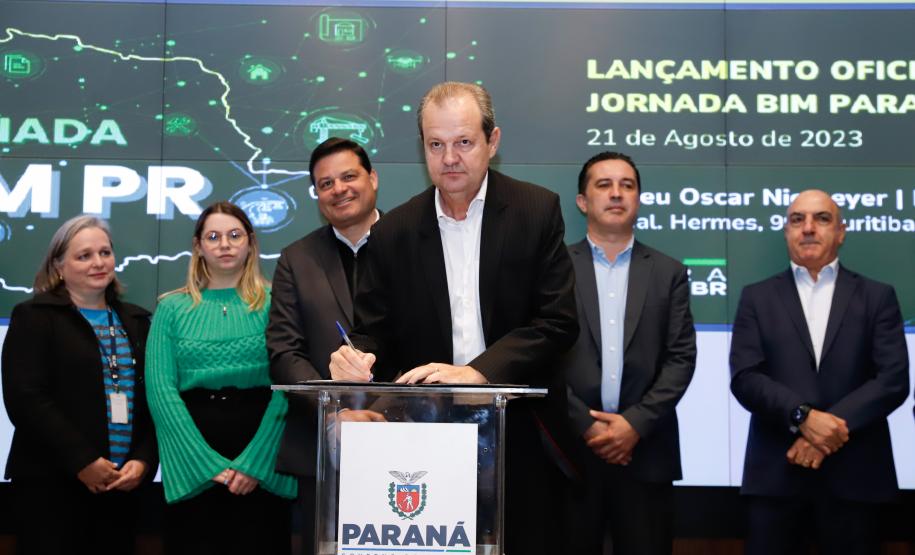 Estado expandirá uso da metodologia BIM nas obras públicas para os municípios Foto: Rodrigo Félix Leal/SEIL-PR