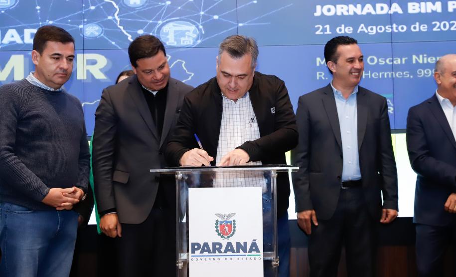 Estado expandirá uso da metodologia BIM nas obras públicas para os municípios Foto: Rodrigo Félix Leal/SEIL-PR