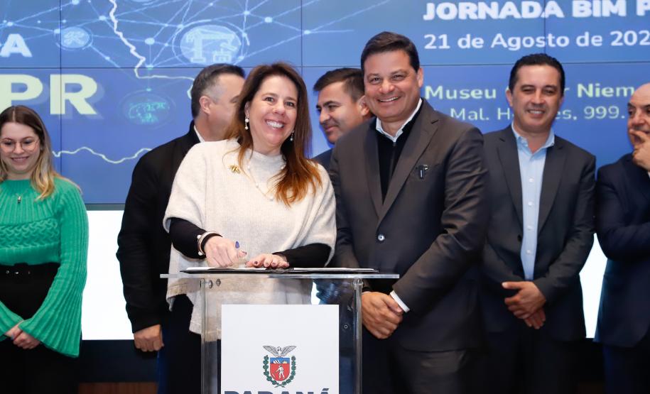 Estado expandirá uso da metodologia BIM nas obras públicas para os municípios Foto: Rodrigo Félix Leal/SEIL-PR