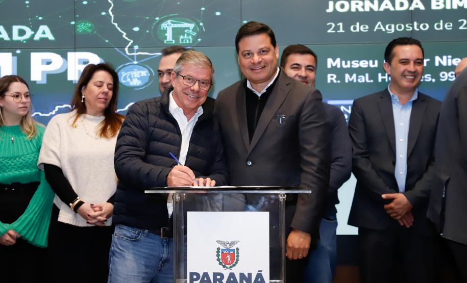 Estado expandirá uso da metodologia BIM nas obras públicas para os municípios Foto: Rodrigo Félix Leal/SEIL-PR