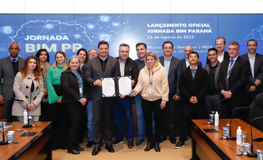 Estado expandirá uso da metodologia BIM nas obras públicas para os municípios Foto: Rodrigo Félix Leal/SEIL-PR