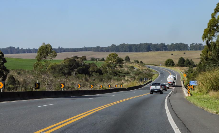 Lote 1 da nova concessão vai a leilão nesta sexta; entenda como será a disputa. BR-277. Foto: Roberto Dziura Jr/AEN