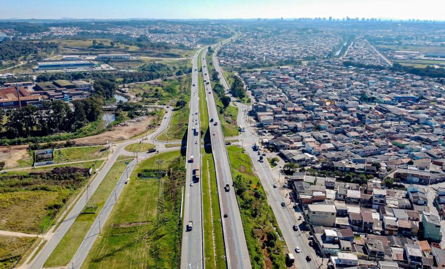 Lote 1 contempla Contorno Sul de Curitiba com quatro faixas e duplicação do Contorno Norte. BR-376 - Contorno Sul. Foto: Roberto Dziura Jr/AEN