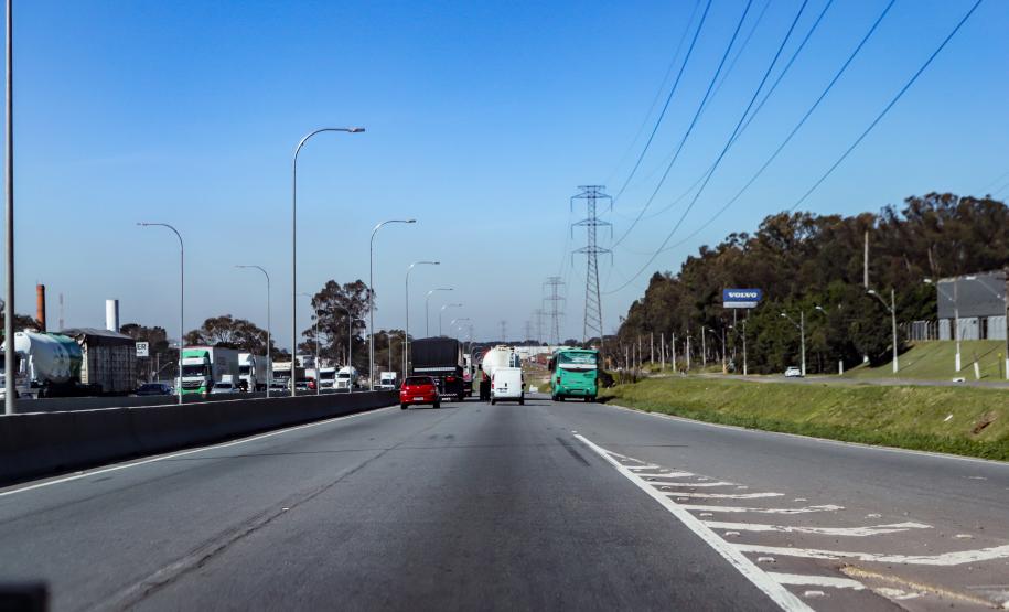 Lote 1 contempla Contorno Sul de Curitiba com quatro faixas e duplicação do Contorno Norte. BR-376 - Contorno Sul. Foto: Roberto Dziura Jr/AEN
