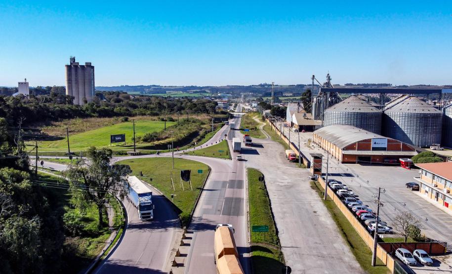 Lote 1 da nova concessão vai a leilão nesta sexta; entenda como será a disputa. BR-476. Foto: Roberto Dziura Jr/AEN