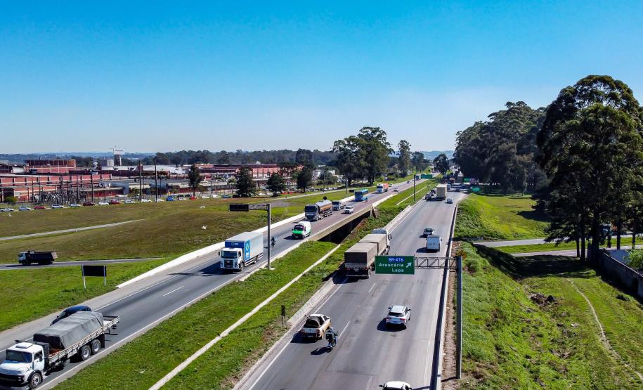 Lote 1 da nova concessão vai a leilão nesta sexta; entenda como será a disputa. BR-116. Foto: Roberto Dziura Jr/AEN