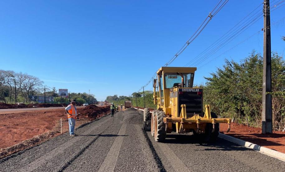 Obras de duplicação da Rodovia das Cataratas chegam a 16,75% de execução Foto: DER