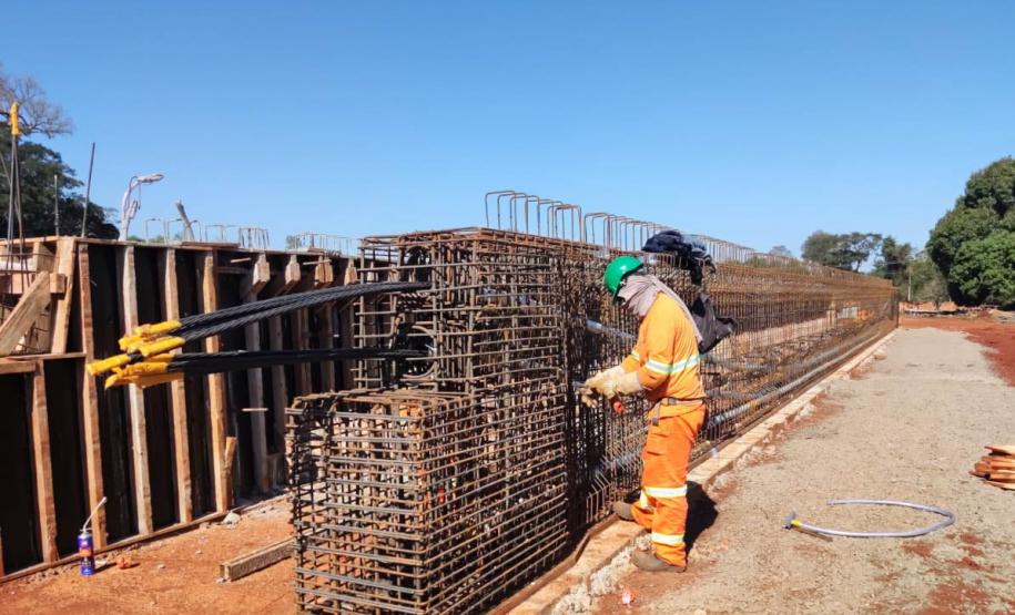 Obras de duplicação da Rodovia das Cataratas chegam a 16,75% de execução Foto: DER