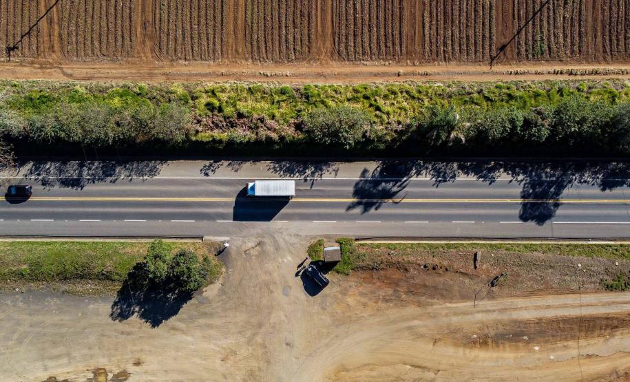 Lote 1 prevê duplicação e 21 viadutos e passarelas entre Ponta Grossa e Prudentópolis. Guamiranga. Foto: Roberto Dziura Jr/AEN
