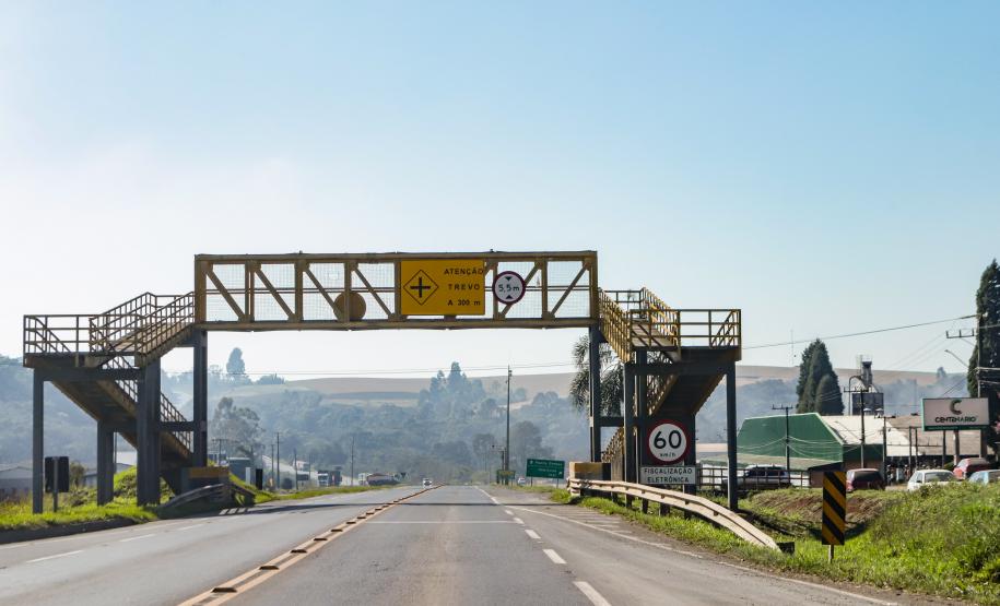 Lote 1 prevê duplicação e 21 viadutos e passarelas entre Ponta Grossa e Prudentópolis. Guamiranga. Foto: Roberto Dziura Jr/AEN