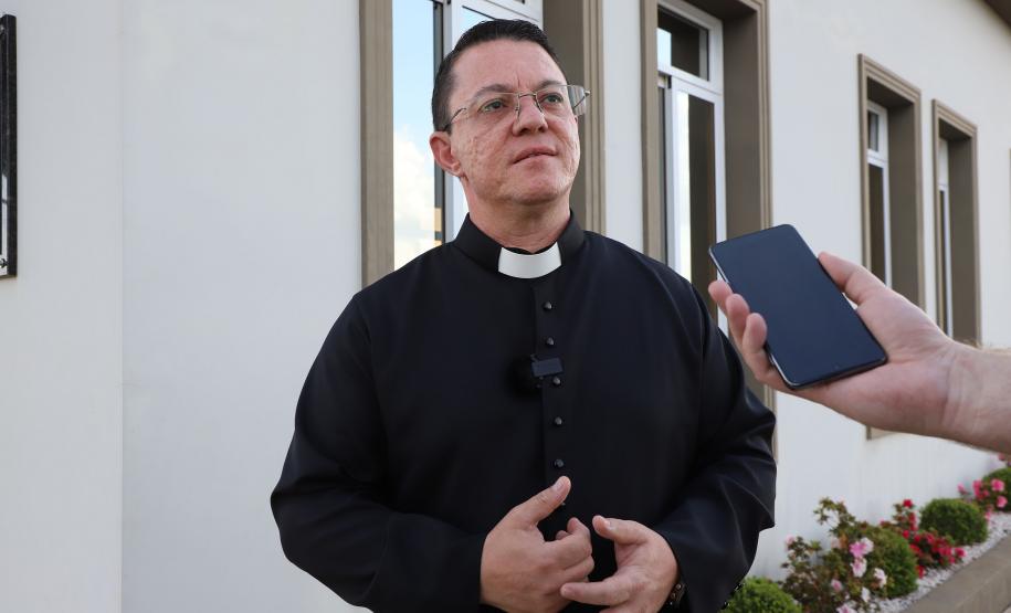 Governador inaugura nova pavimentação do acesso ao santuário de Joaquim Távora Foto: Ari Dias/AEN