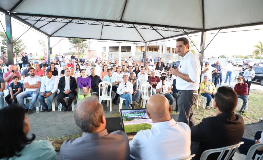 Governador inaugura nova pavimentação do acesso ao santuário de Joaquim Távora Foto: Ari Dias/AEN