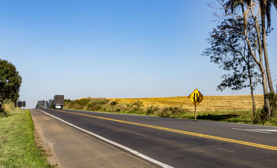 Lote 1 prevê duplicação e 21 viadutos e passarelas entre Ponta Grossa e Prudentópolis. Guamiranga. Foto: Roberto Dziura Jr/AEN