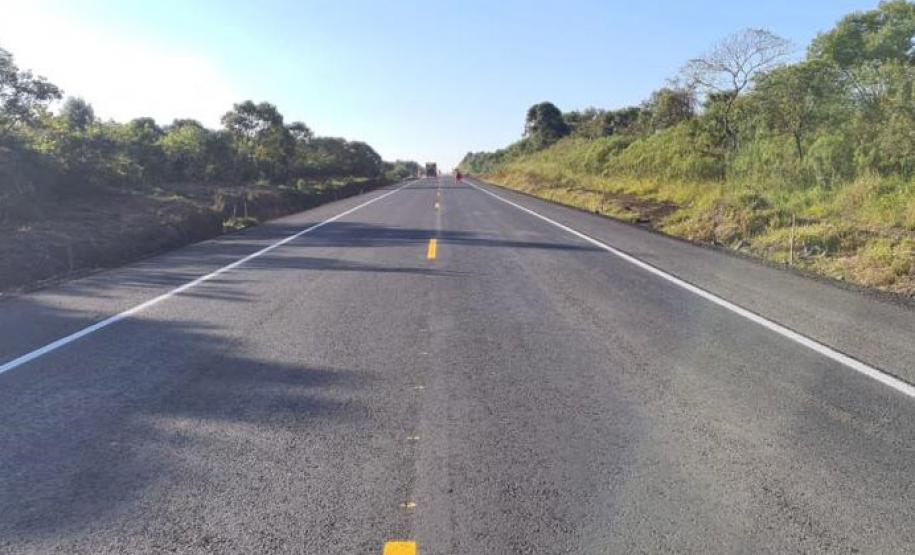 Investimento de R$ 129 milhões: pavimentação entre Irati e São Mateus do Sul entra na reta final Foto: DER