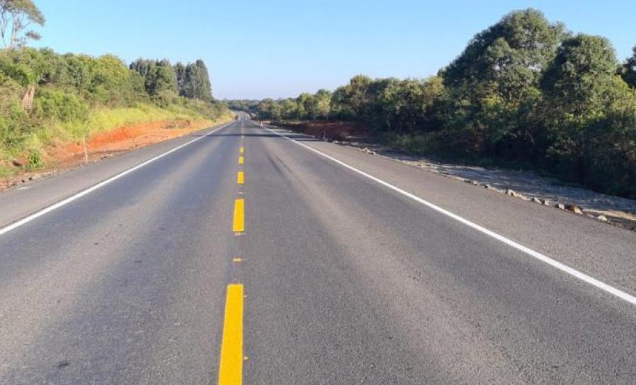 Investimento de R$ 129 milhões: pavimentação entre Irati e São Mateus do Sul entra na reta final Foto: DER