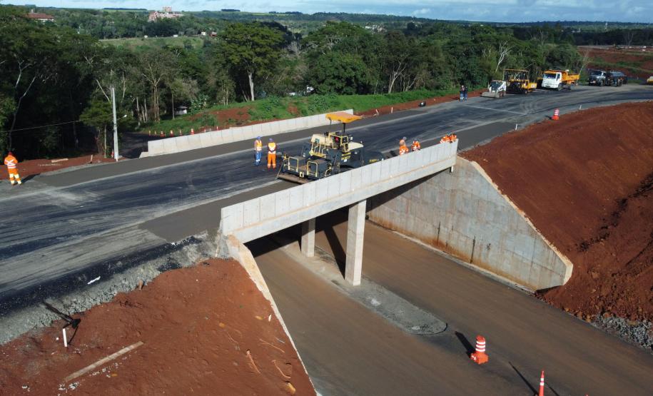Perimetral - aduana Brasil - Paraguai Foto: DER
