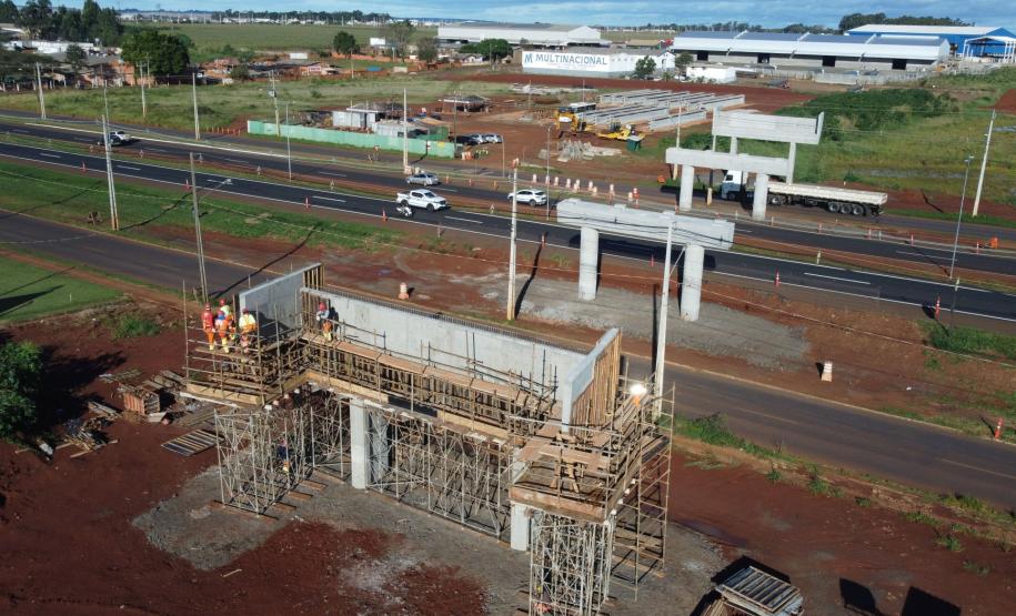 Perimetral - aduana Brasil - Paraguai Foto: DER