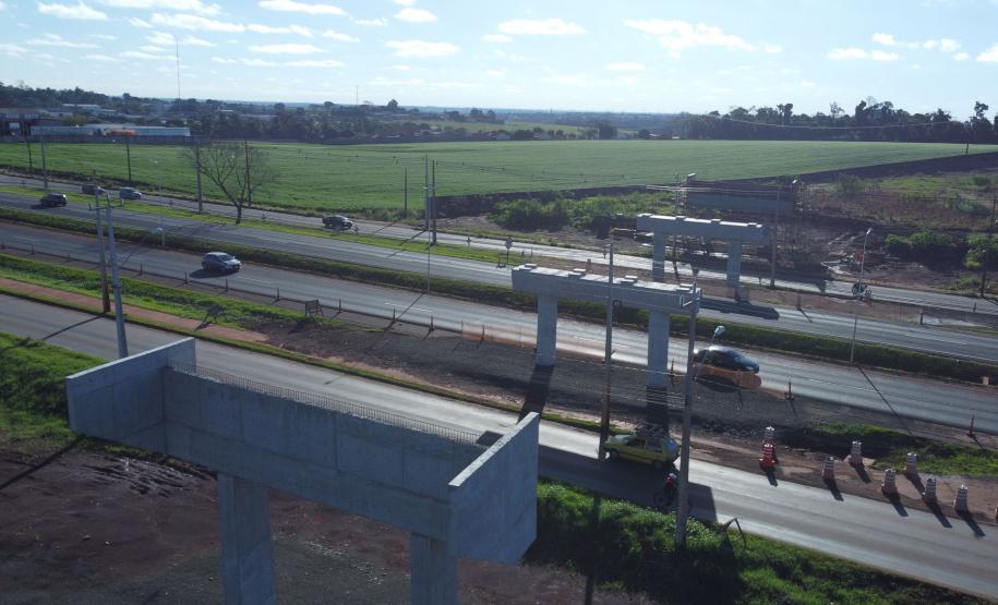 Perimetral - aduana Brasil - Paraguai Foto: DER