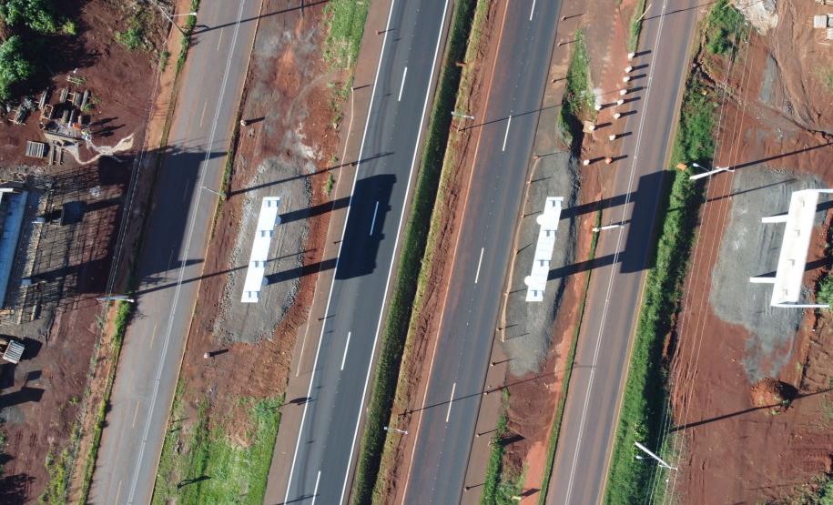 Perimetral - aduana Brasil - Paraguai Foto: DER