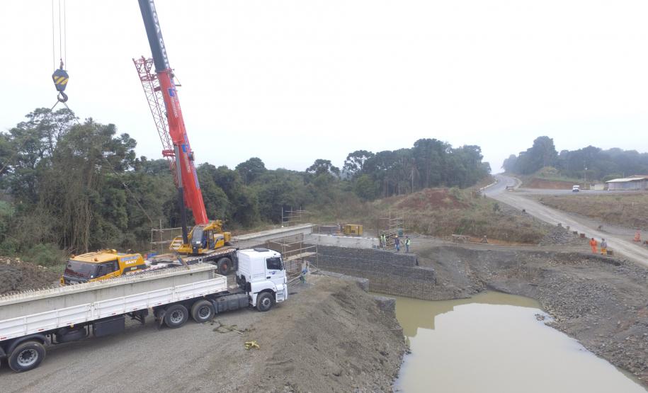 Investimento de R$ 129 milhões: pavimentação entre Irati e São Mateus do Sul entra na reta final Foto: DER