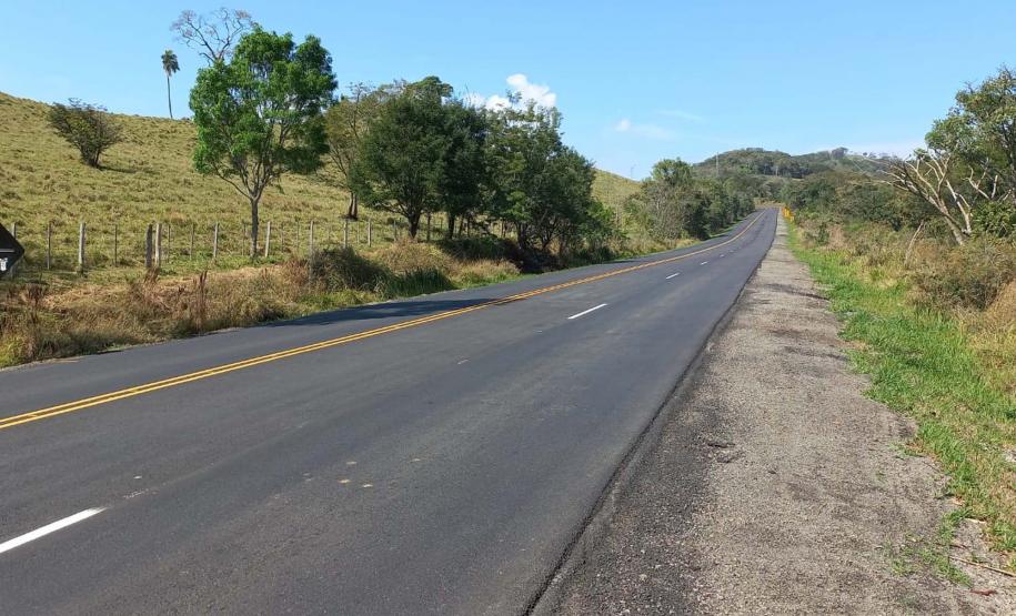 Estado recupera pavimento da PR-090 entre São Jerônimo da Serra e Curiúva Foto: DER