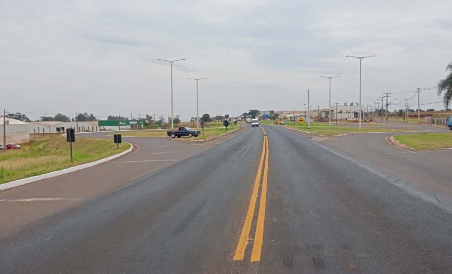 Ligação entre os municípios de Arapongas e Astorga recebe obras de conservação. Foto: DER