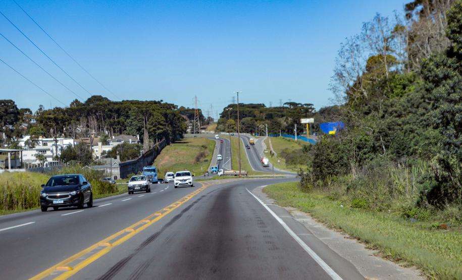 Lote 1 contempla Contorno Sul de Curitiba com quatro faixas e duplicação do Contorno Norte. BR-376 - Contorno Sul. Foto: Roberto Dziura Jr/AEN