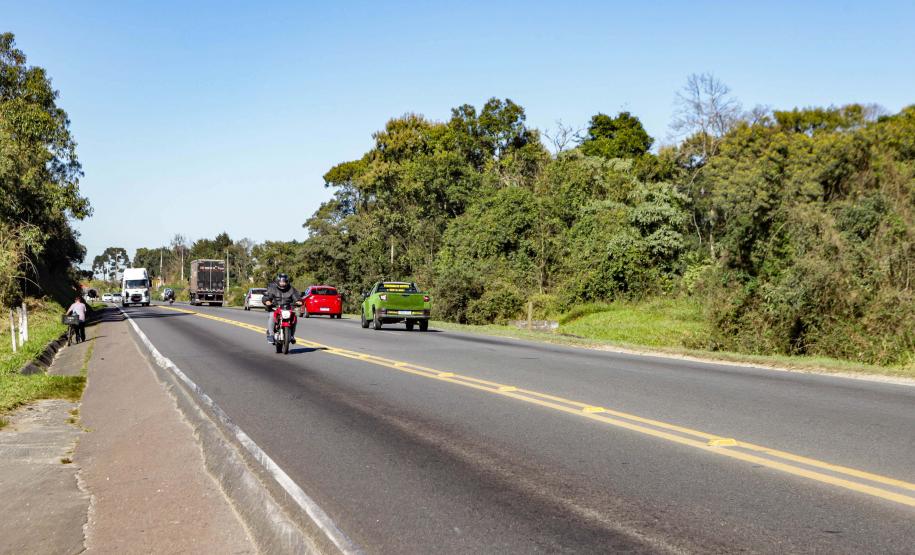 Lote 1 contempla Contorno Sul de Curitiba com quatro faixas e duplicação do Contorno Norte. BR-376 - Contorno Sul. Foto: Roberto Dziura Jr/AEN
