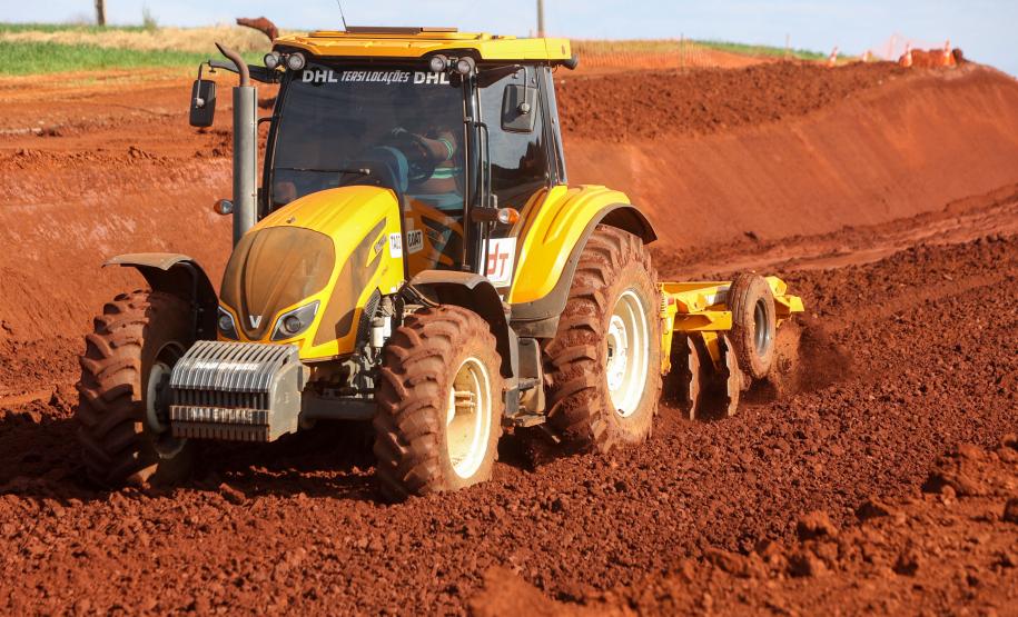 Duplicação da PR-445, entre Londrina e Mauá da Serra, ultrapassa 10% de execução Foto: Gilson Abreu/AEN