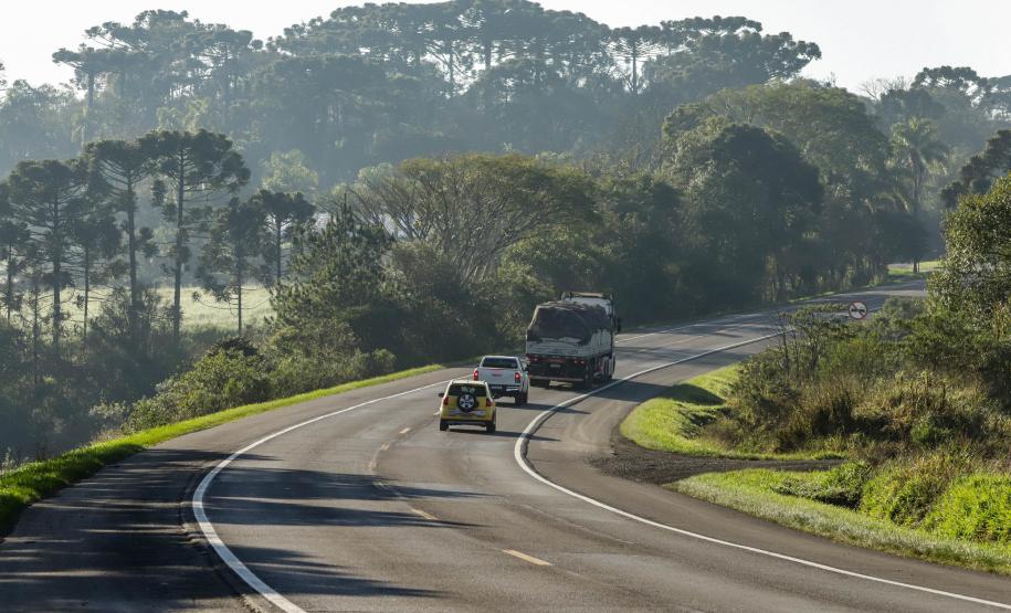 Lote 1 da nova concessão vai a leilão nesta sexta; entenda como será a disputa. Prudentópolis Foto: Roberto Dziura Jr/AEN