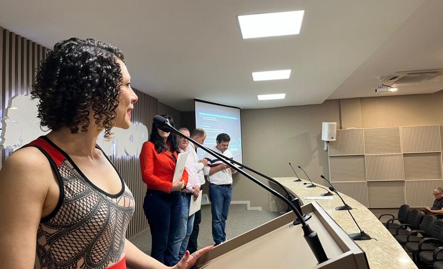 O evento contou com a presença de arquitetos e engenheiros de prefeituras ligados à construção de obras públicas da região. Foto: Divulgação