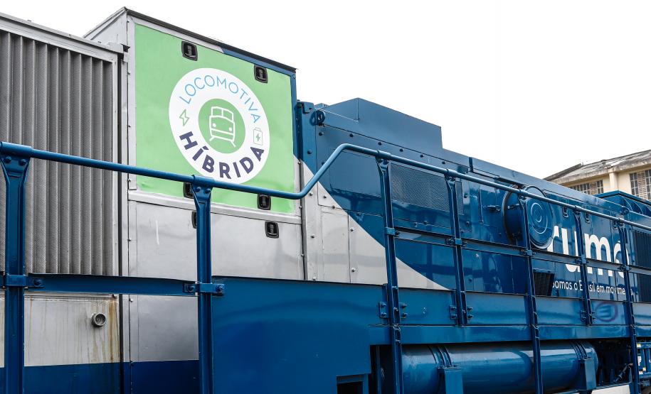 Paraná será pioneiro no teste de locomotivas híbridas com menor impacto ambiental Foto: Rodrigo Félix Leal/SEIL-PR