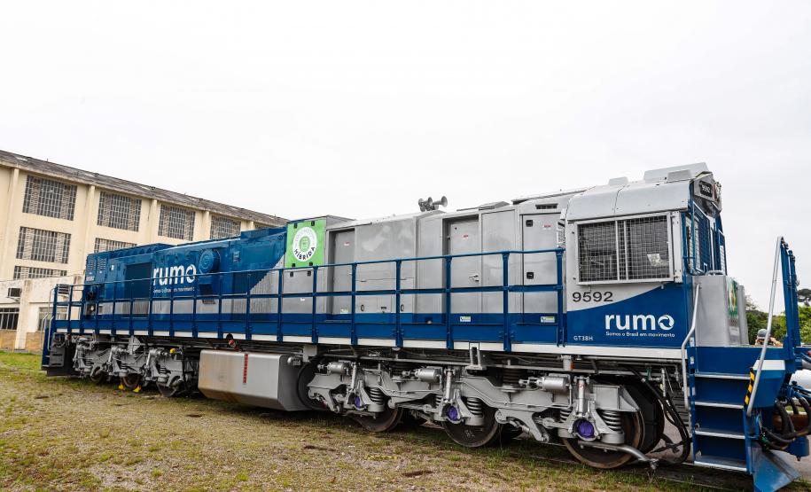 Paraná será pioneiro no teste de locomotivas híbridas com menor impacto ambiental Foto: Rodrigo Félix Leal/SEIL-PR