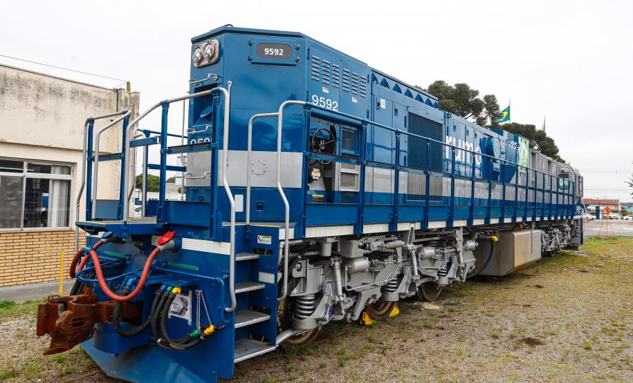 Paraná será pioneiro no teste de locomotivas híbridas com menor impacto ambiental Foto: Rodrigo Félix Leal/SEIL-PR