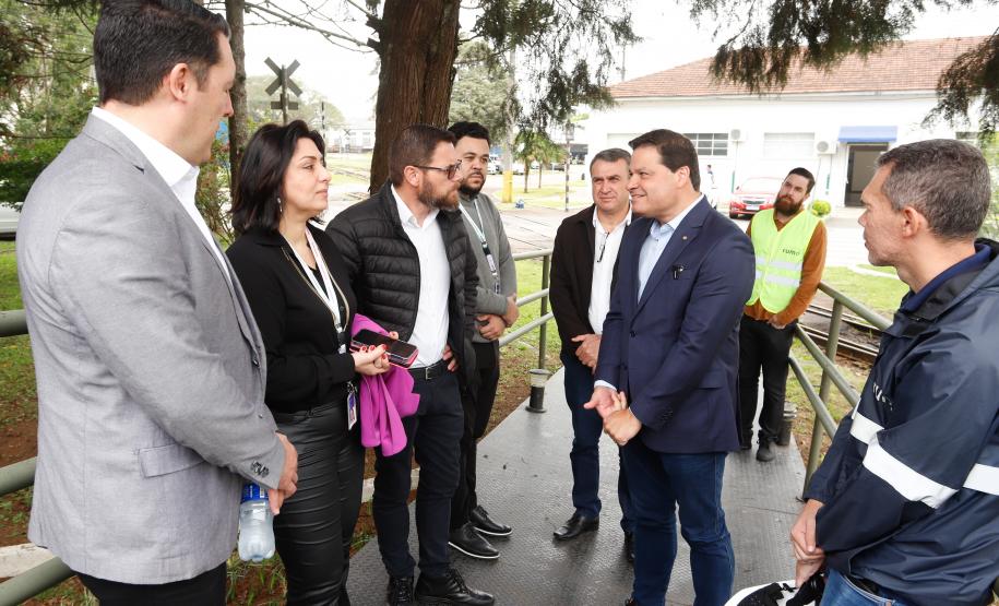Paraná será pioneiro no teste de locomotivas híbridas com menor impacto ambiental Foto: Rodrigo Félix Leal/SEIL-PR