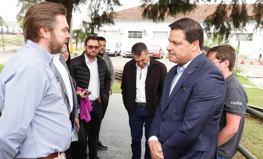 Paraná será pioneiro no teste de locomotivas híbridas com menor impacto ambiental Foto: Rodrigo Félix Leal/SEIL-PR