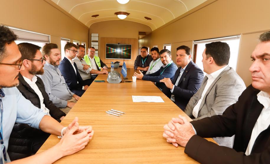 Paraná será pioneiro no teste de locomotivas híbridas com menor impacto ambiental Foto: Rodrigo Félix Leal/SEIL-PR