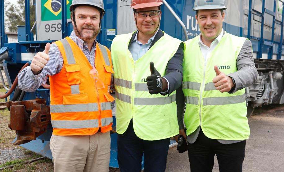 Paraná será pioneiro no teste de locomotivas híbridas com menor impacto ambiental Foto: Rodrigo Félix Leal/SEIL-PR